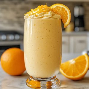 Orange Thick shake