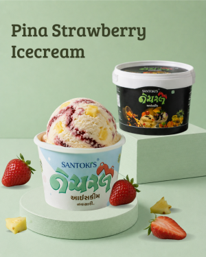 Pina Strawberry Icecream
