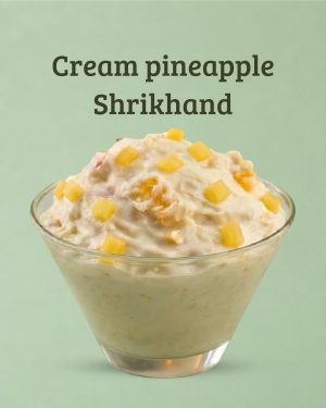 Cream Pineapple Shrikhand